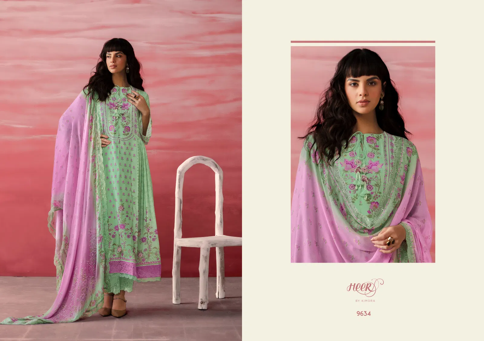 Jimmy By Kimora Heer Muslin Embroidery Salwar Suits Orders In India